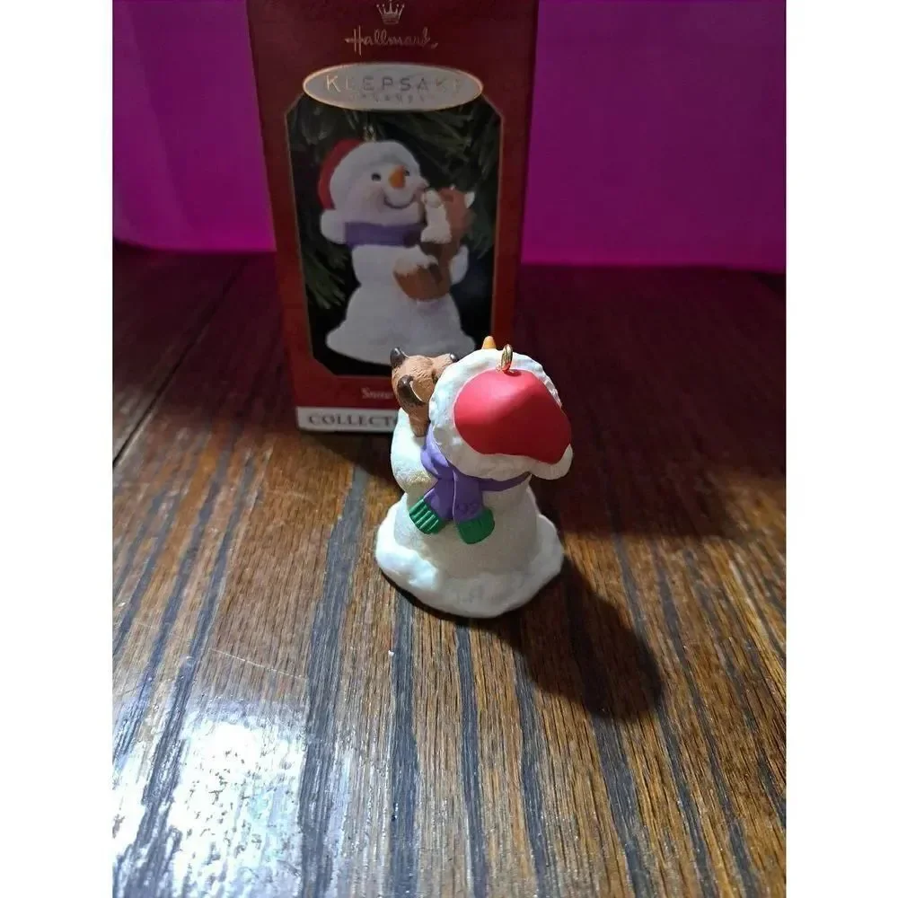 Vintage 1999 Hallmark Keepsake Snow Buddies #2 Christmas Holiday Tree Ornament
